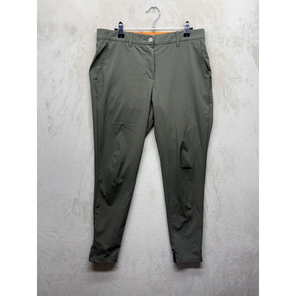 Macade Golf Jogger Pants Mens 40 Army Green Slim Fit Performance Athletic Casual